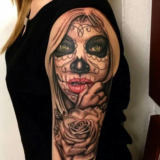 Significado da Tatuagem de Caveira Mexicana