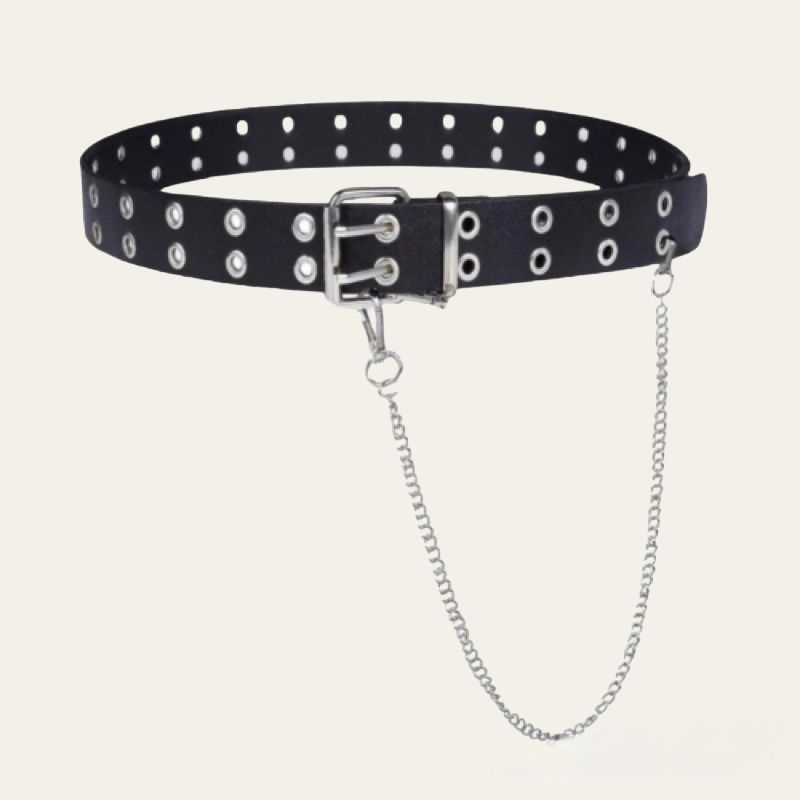 Cinto Ihós duplo com corrente 